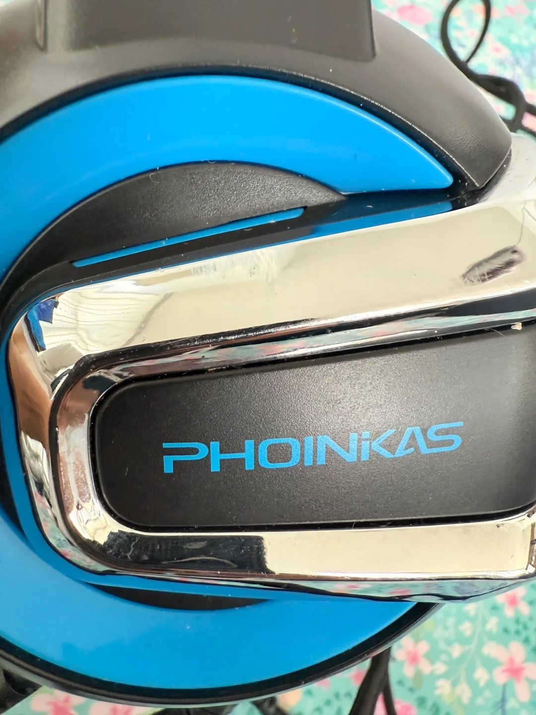 PHONIKAS Gaming Headset Model H-4 - Black and Blue image indicator(3)