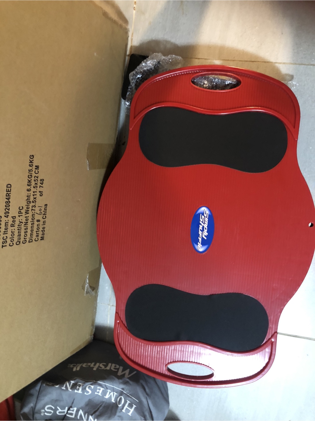 Simply Shuffle Board - Red