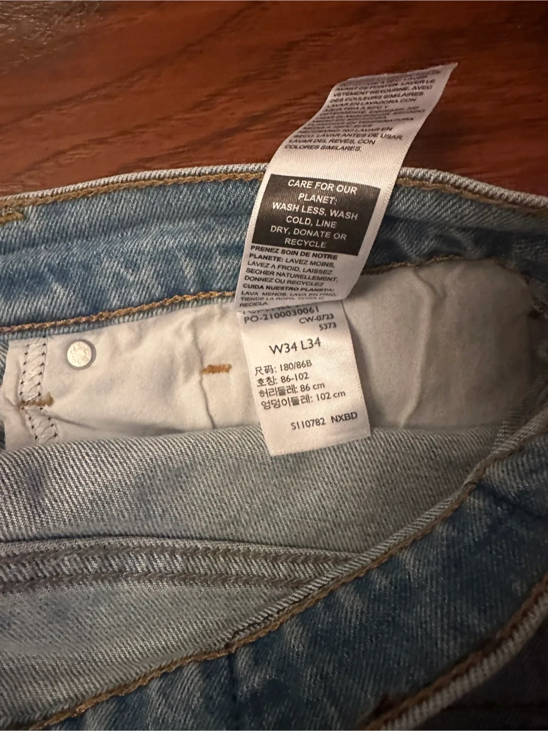 Levi Strauss Signature Jeans W34 L34 image indicator(4)