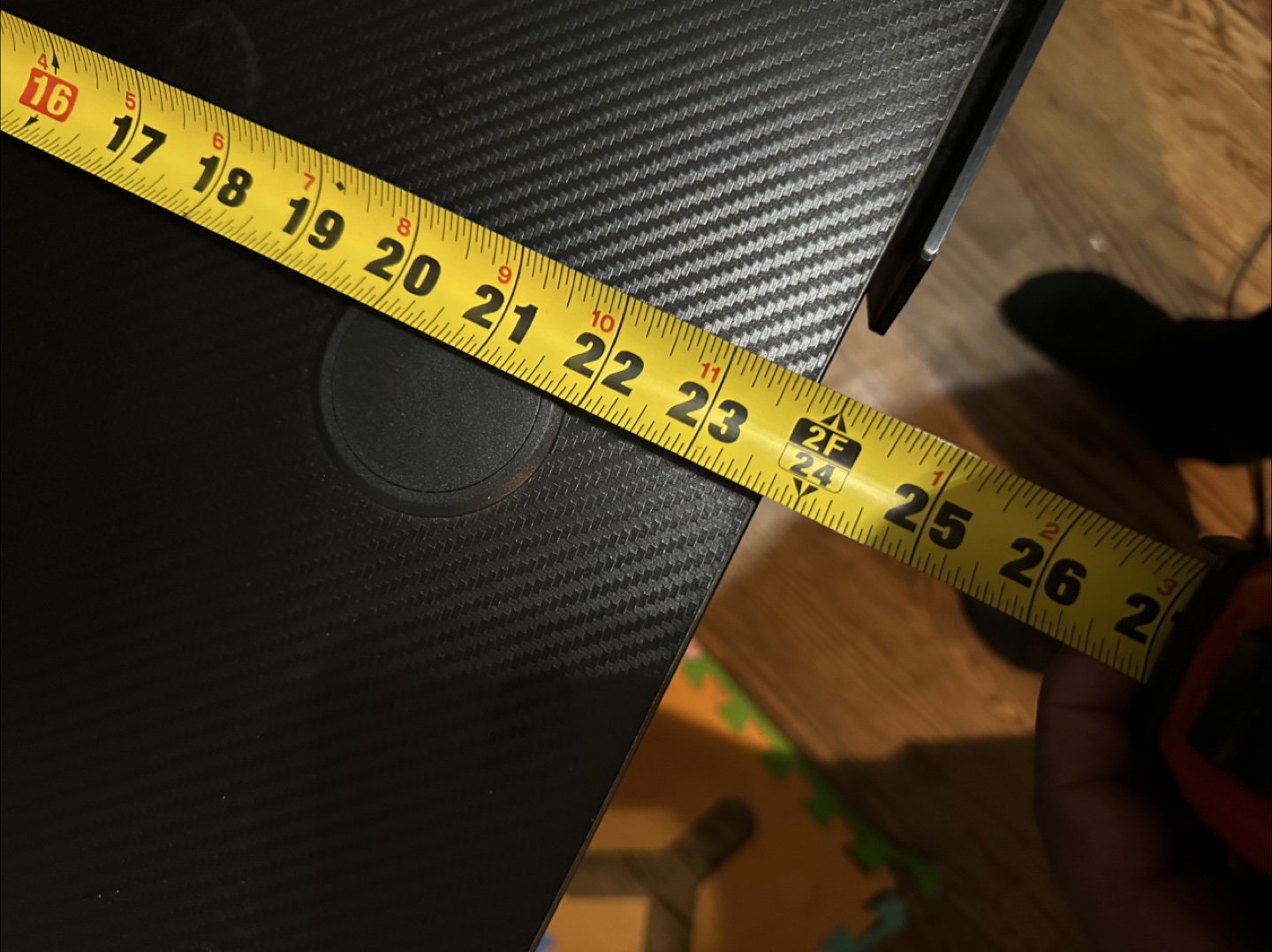Black Gaming Desk - 47x23 inches - photo 5
