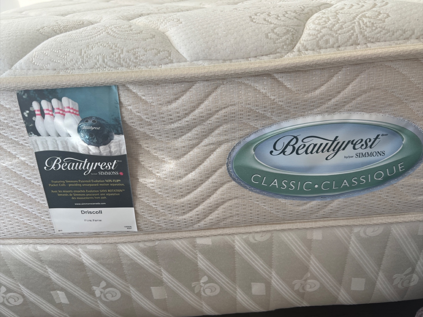 Doubles Bed frame + mattress base + Beautyrest Mattress - photo 2