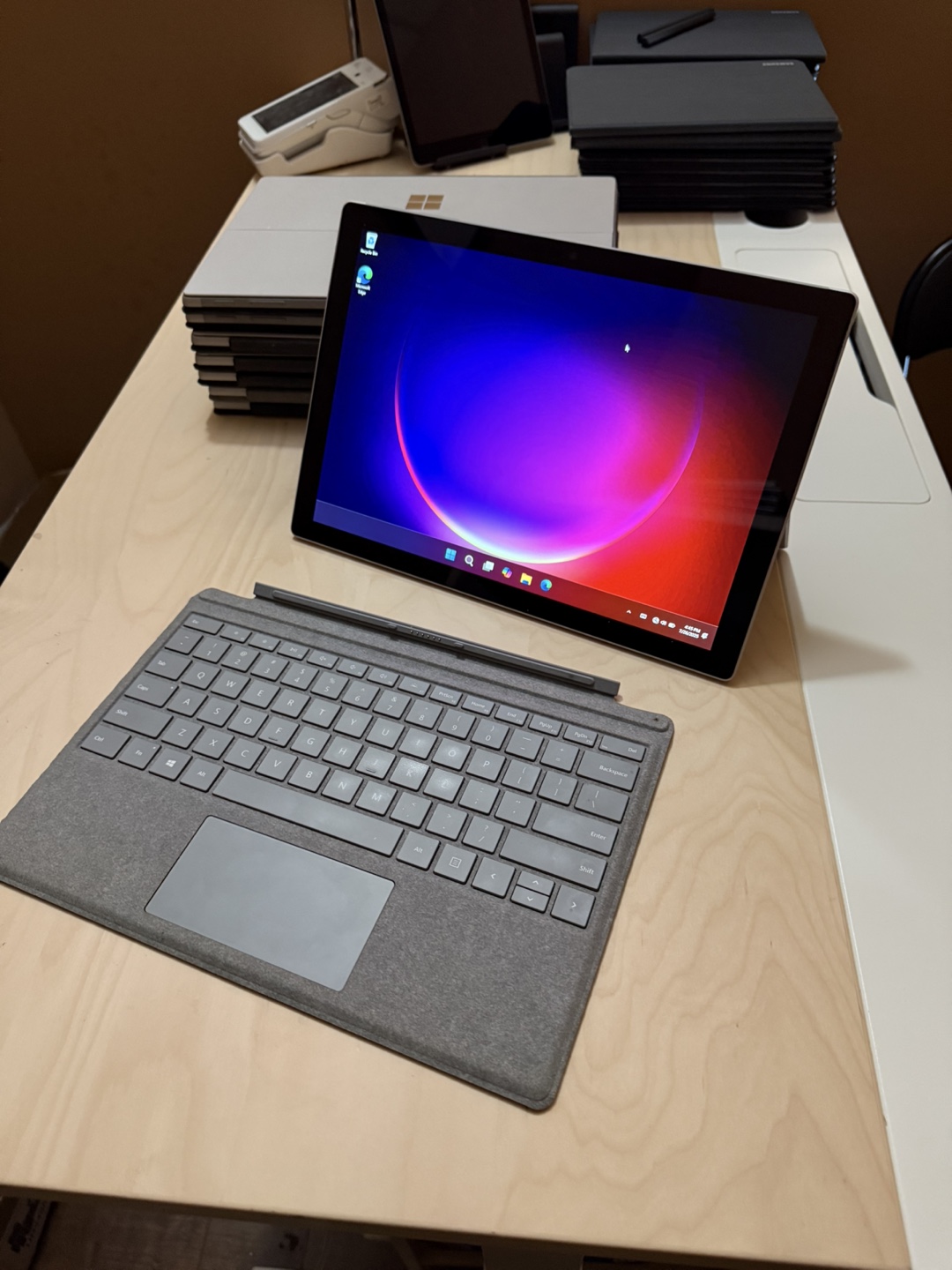 Surface Pro 6 Touch Screen 4k Used as a Laptop and Tablet