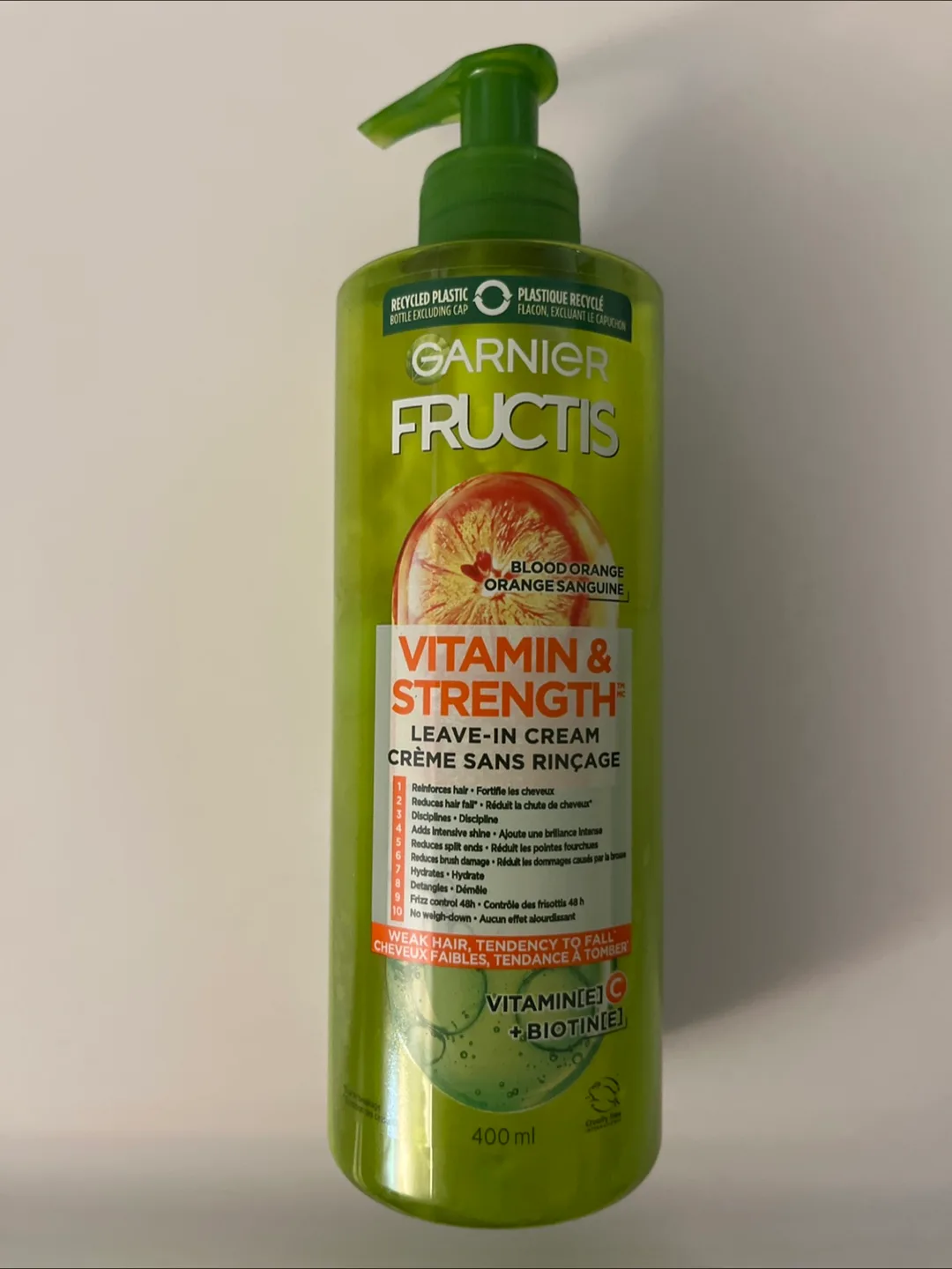 Garnier Fructis Vitamin & Strength Leave-In Cream thumbnail