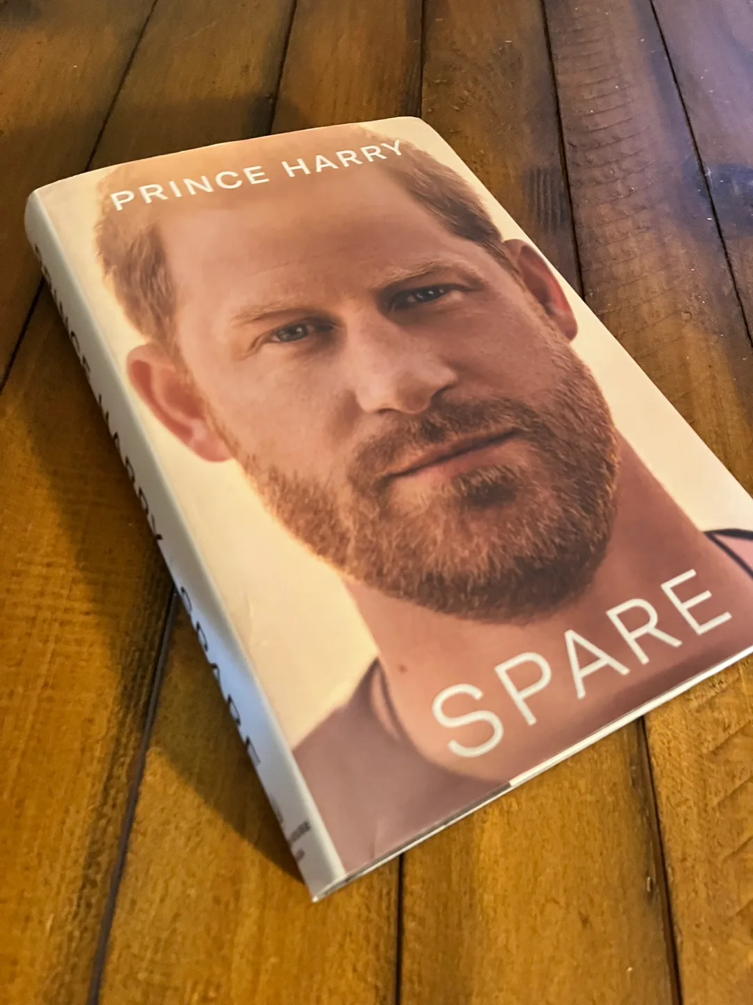 Spare by Prince Harry (hardcover) thumbnail