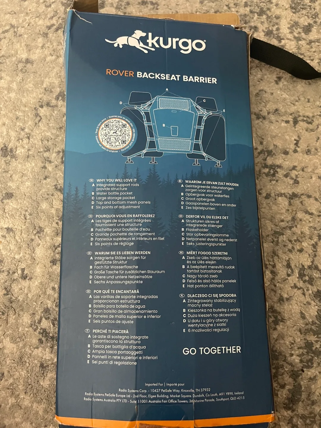 Kurgo Rover Backseat Barrier - Dog Car Barrier image indicator(4)