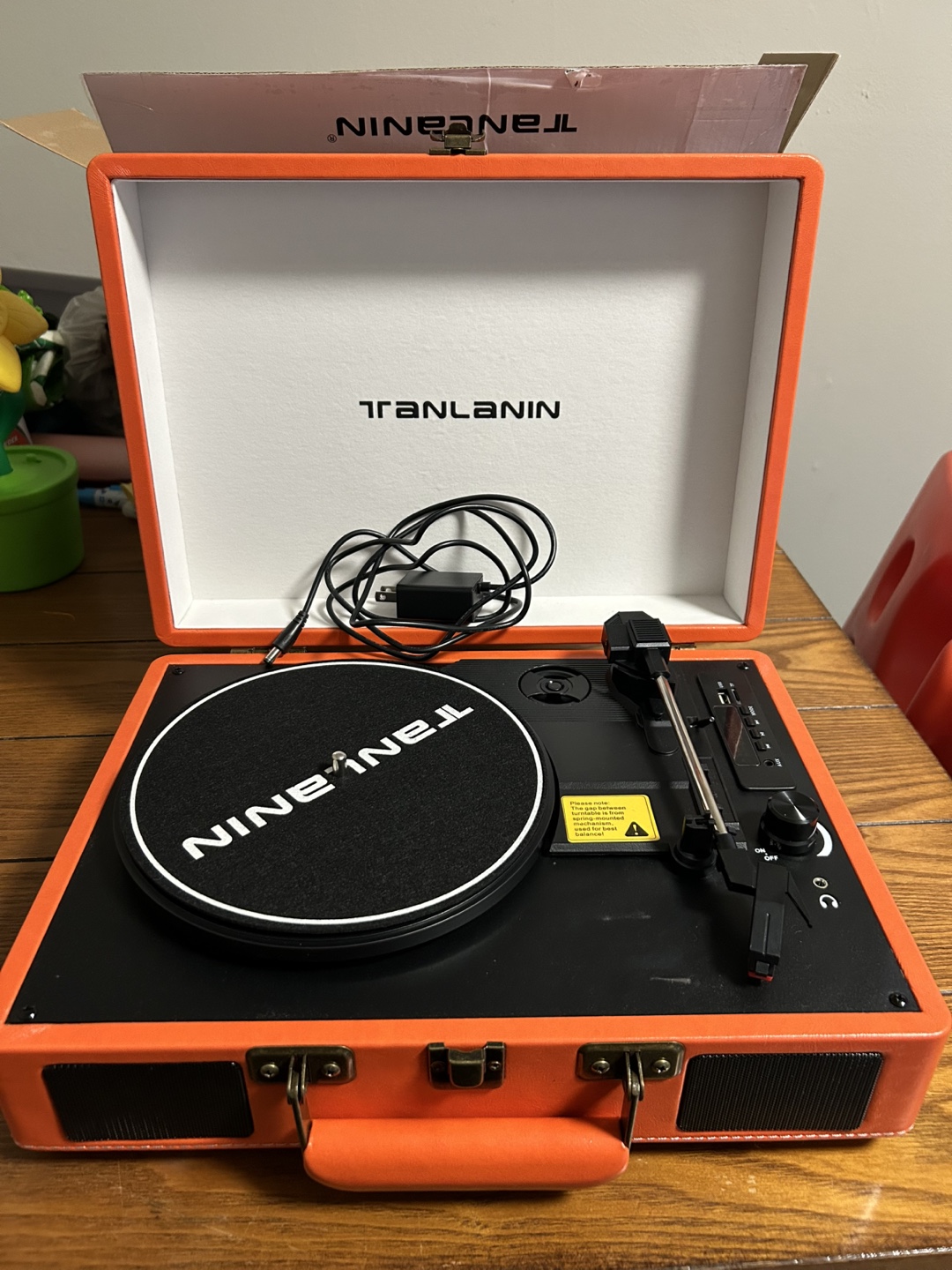 Tanlanin NINETYNINEJL Orange Turntable - photo 2