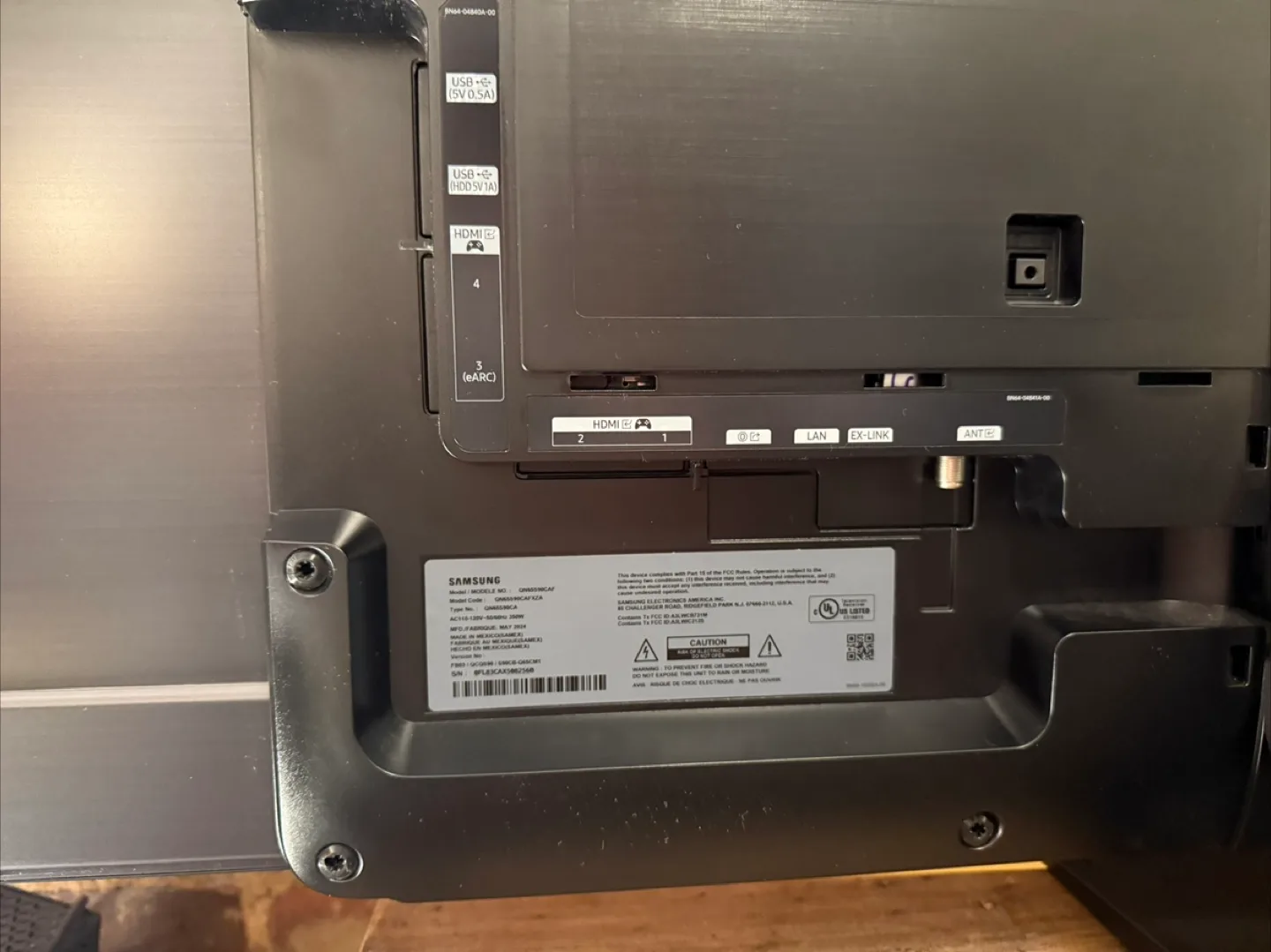 Samsung 65" S90C OLED TV image indicator(5)