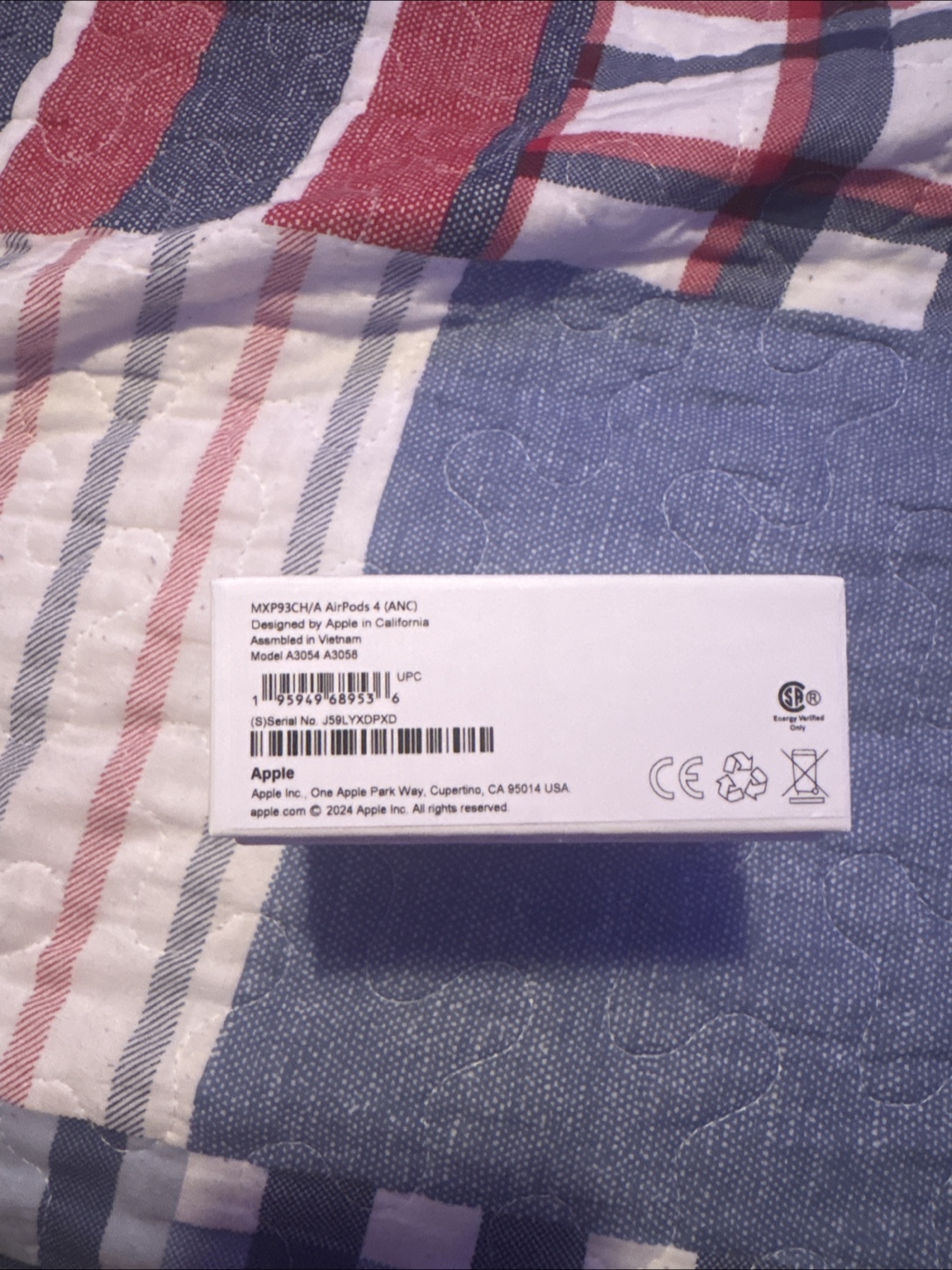 New Apple AirPods 4 (ANC) MXP93CH/A - photo 2