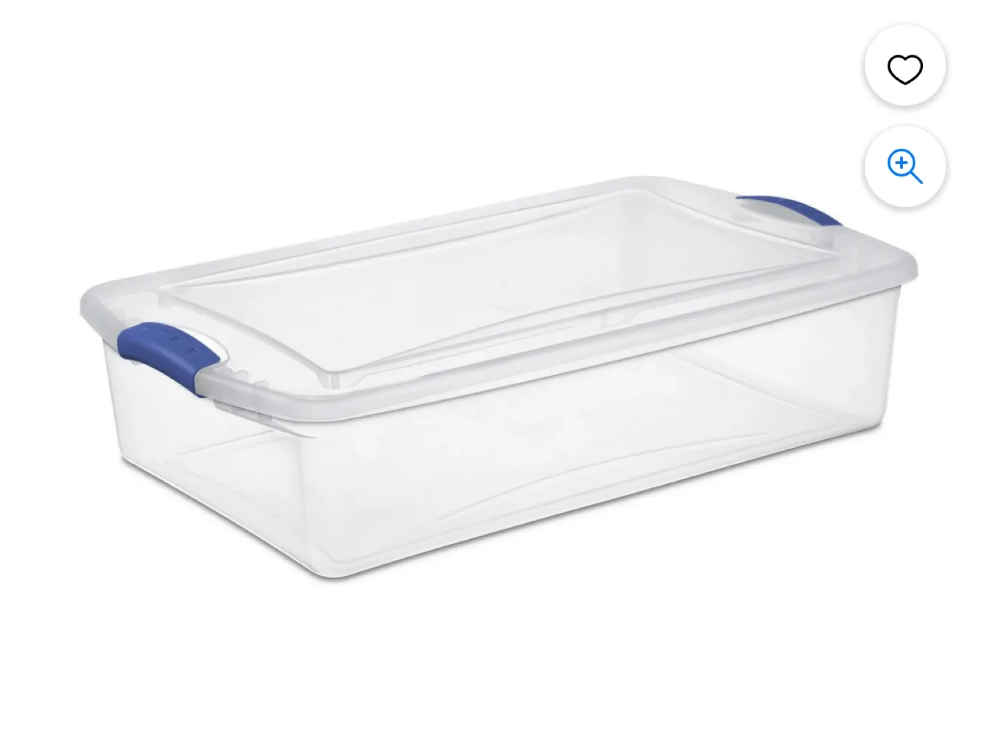 Rubbermaid Latchtoppers Clear storage container 30qt image indicator(4)