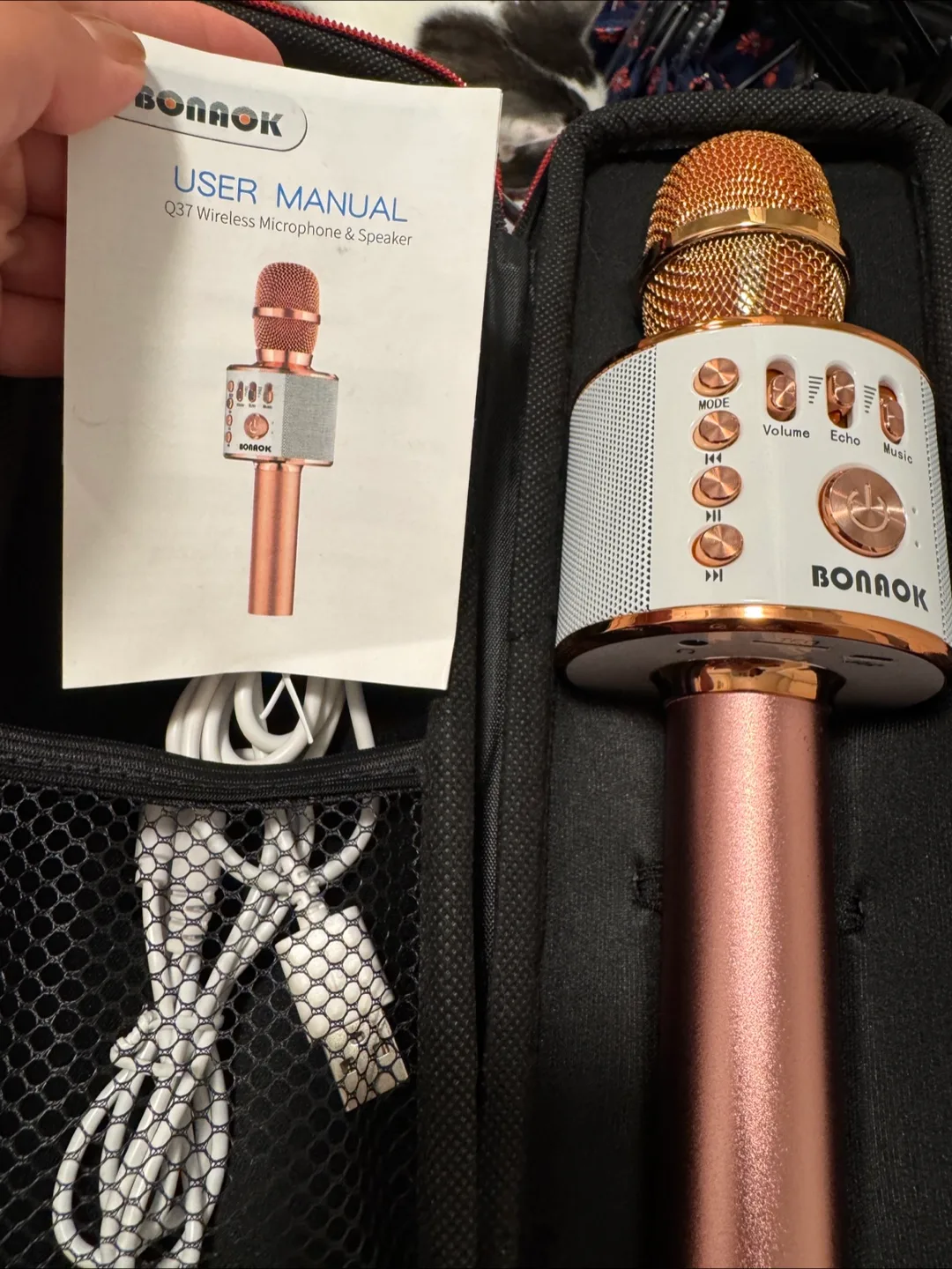 BONAOK Q37 Wireless Karaoke Microphone 🇨🇦 thumbnail