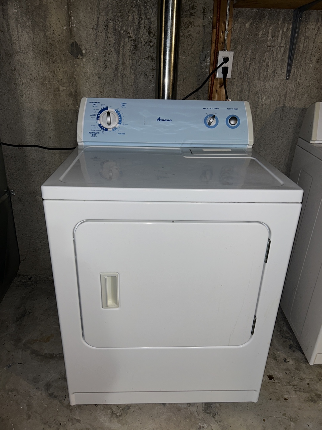 Washer & Dryer Set – Amana – Working Condition – Basement Pickup