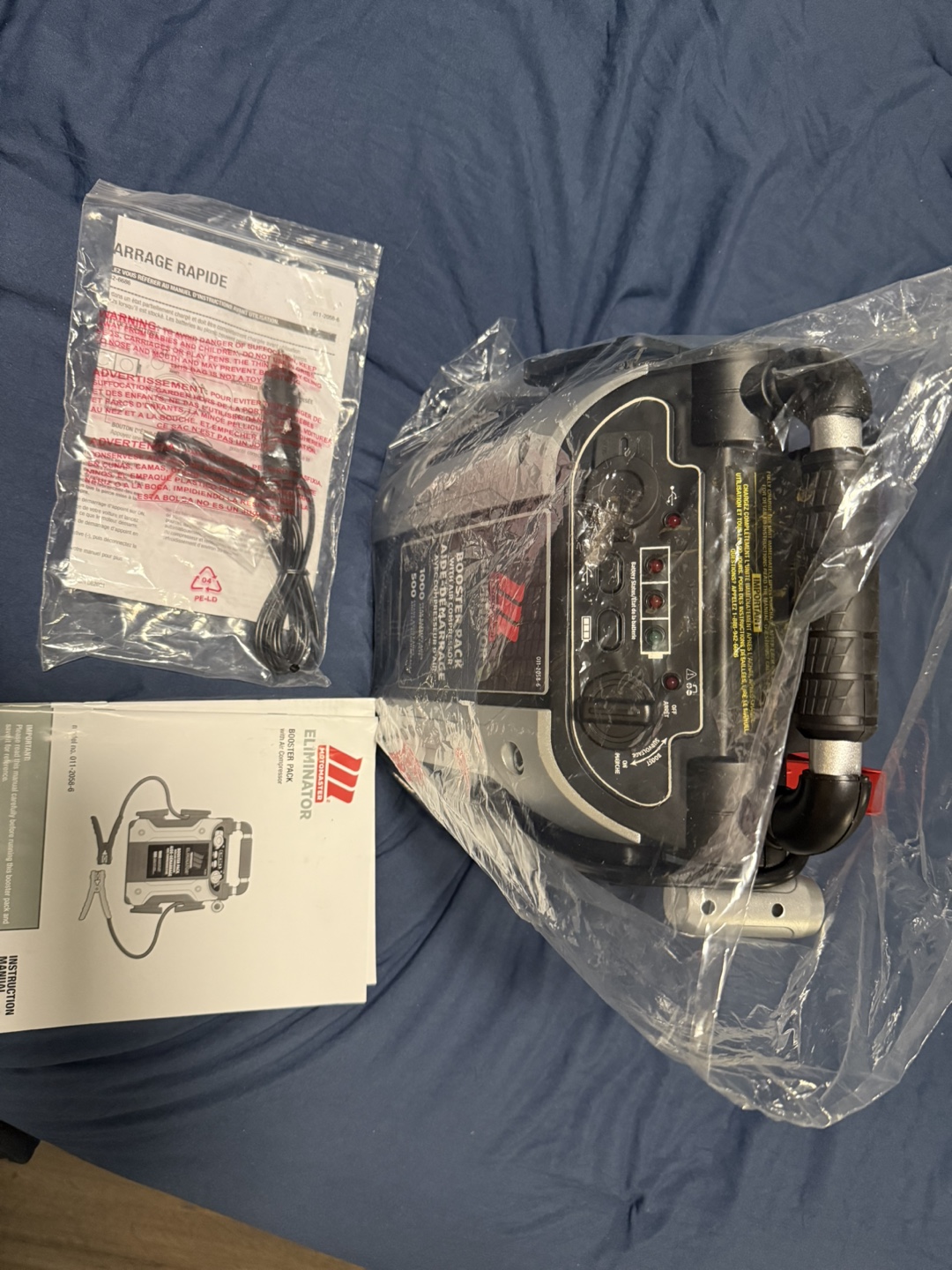 Motomaster Eliminator Booster Pack with Air Compressor - photo 2