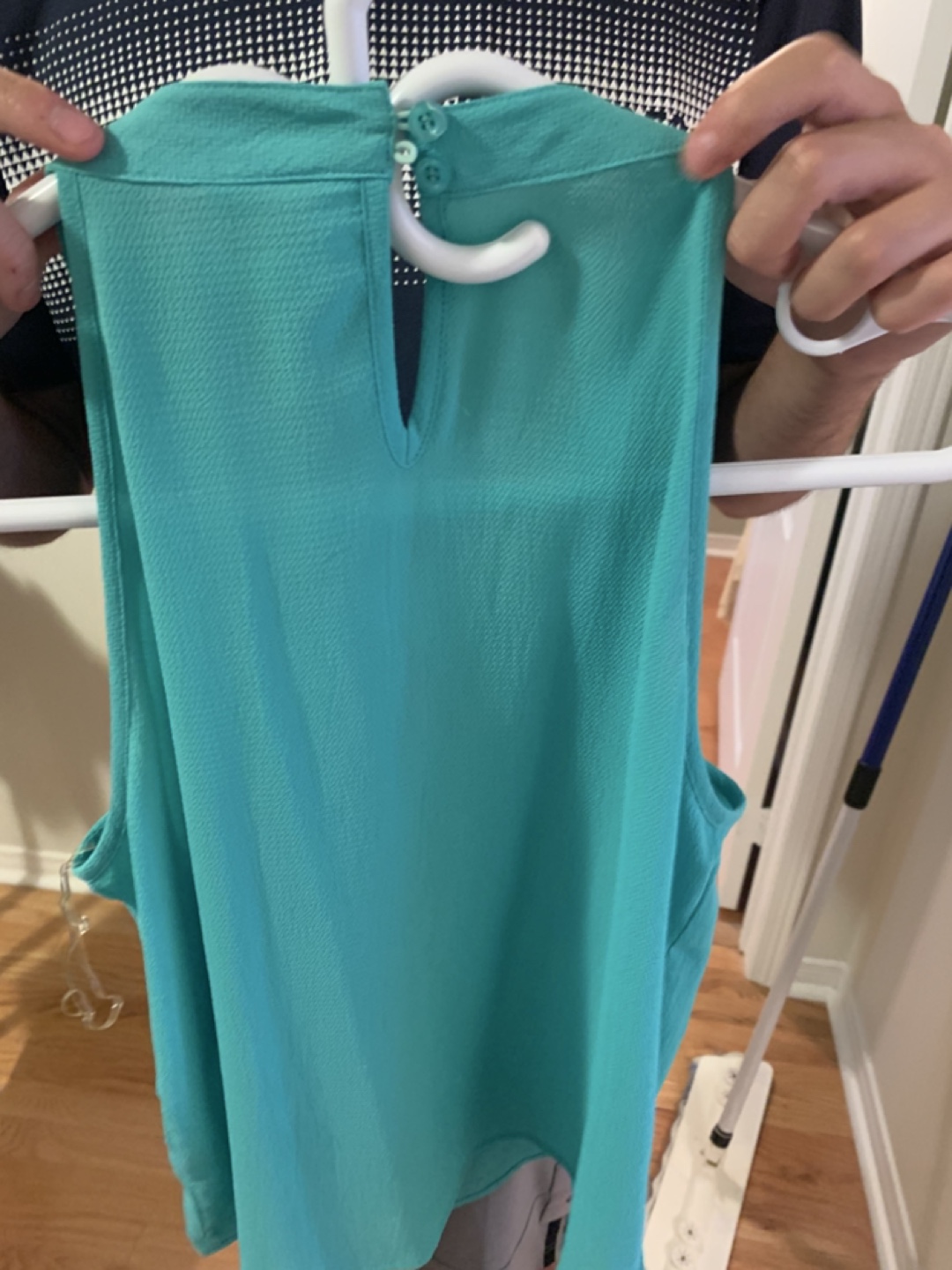 Faisca Turquoise Sleeveless Top - Size S - photo 3
