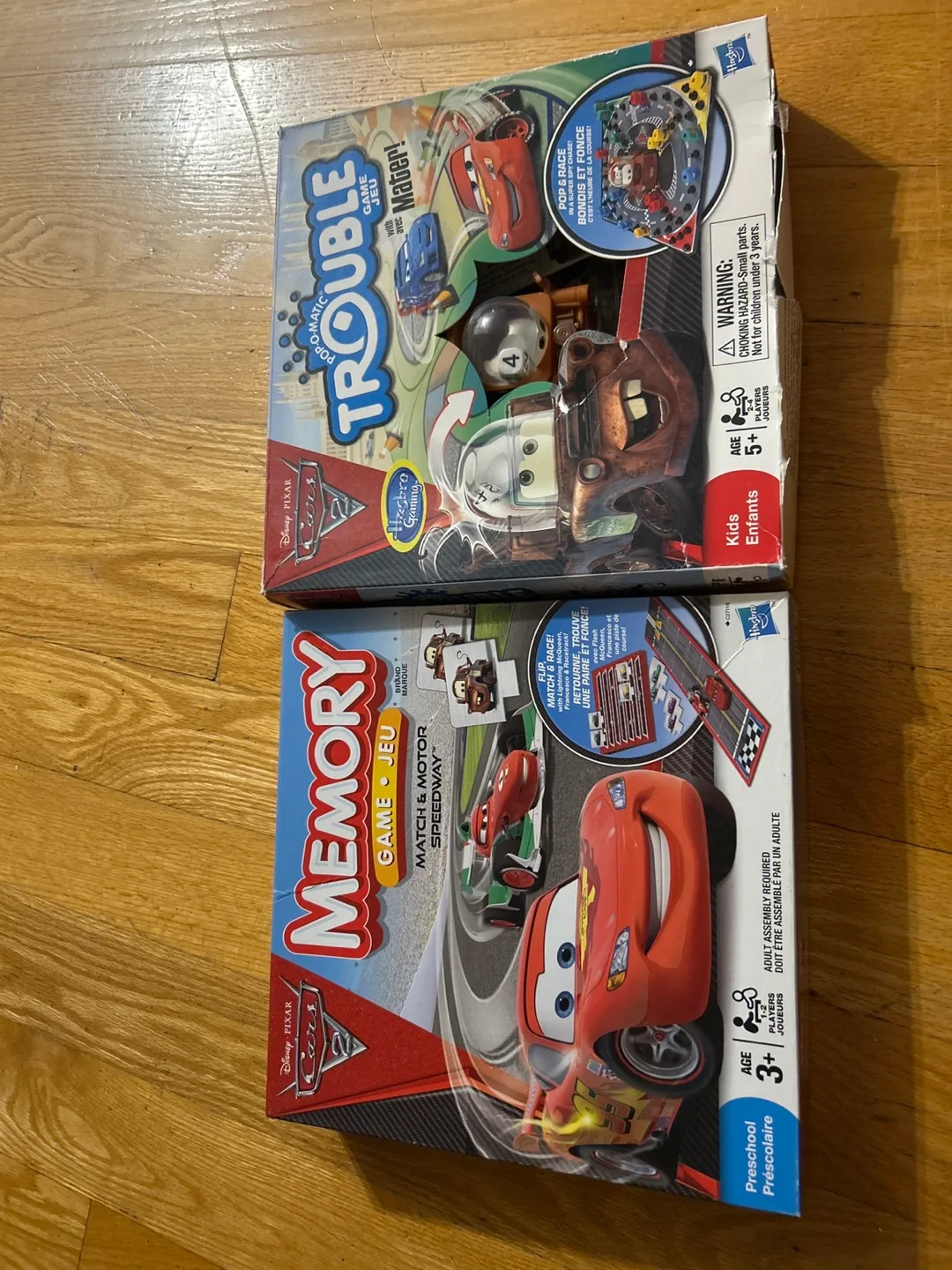 Disney Pixar Cars Trouble & Memory Games thumbnail