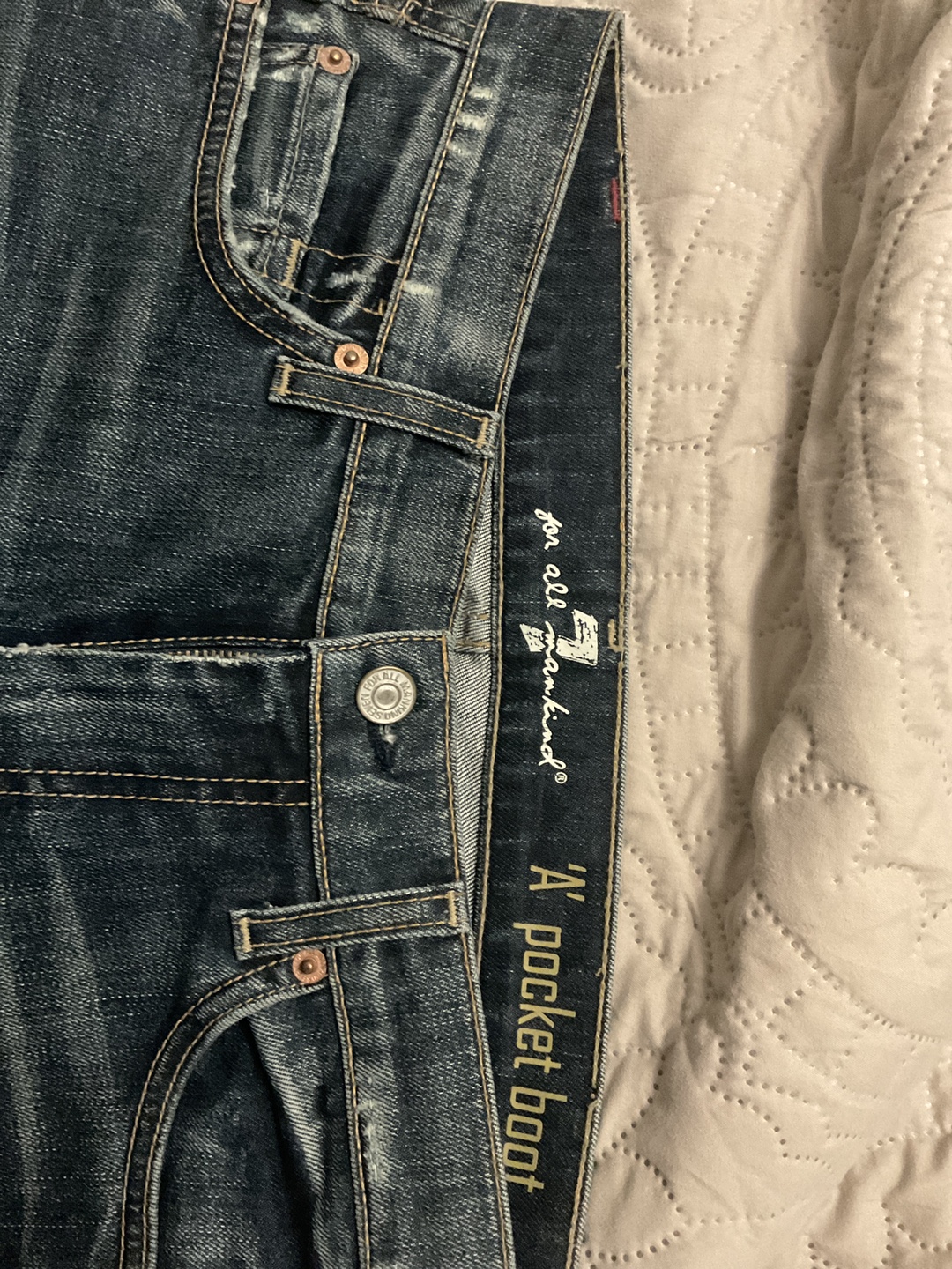 7 For All Mankind 'A Pocket Boot' Jeans - Size 31 - photo 3