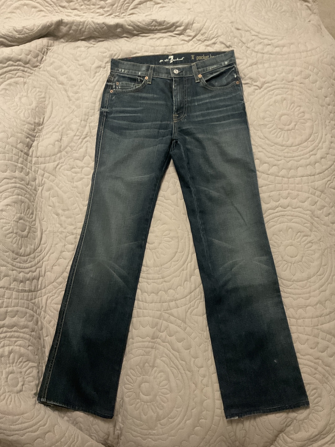 7 For All Mankind 'A Pocket Boot' Jeans - Size 31