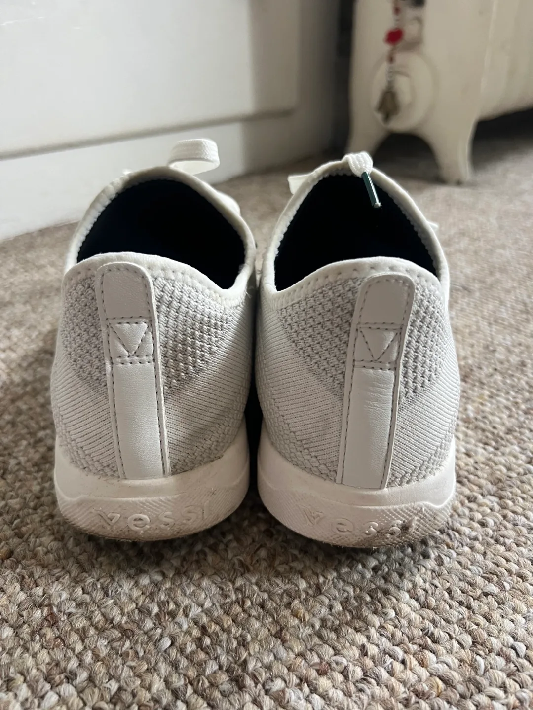 Vessi Weekend White Sneakers - Women's Size 8Wide image indicator(6)