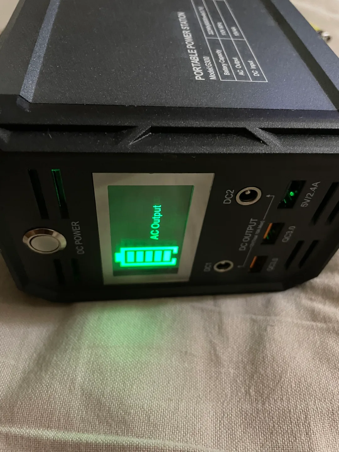 Portable Power Station G300 thumbnail