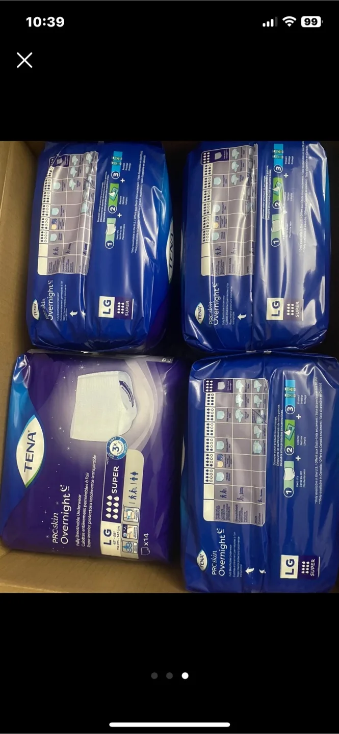 TENA ProSkin Overnight Underwear - Large thumbnail