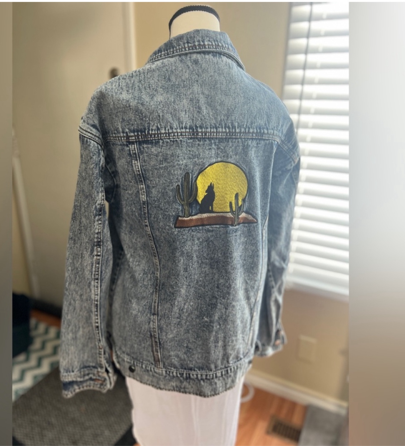 Acid Wash Denim Jacket