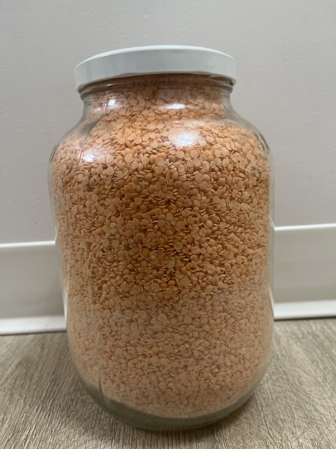 7.7lb(3.5kg) Red Lentils with jar