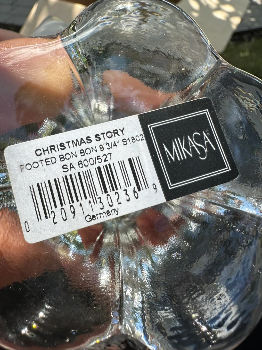 Mikasa Christmas Story Footed Bon Bon Dish image indicator(4)