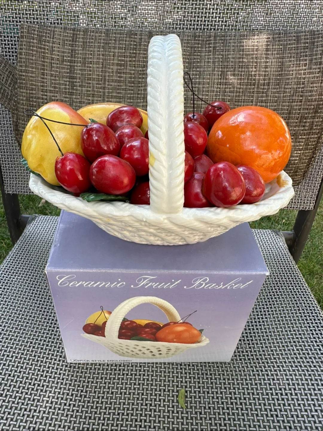 Ceramic Fruit Basket with Box thumbnail