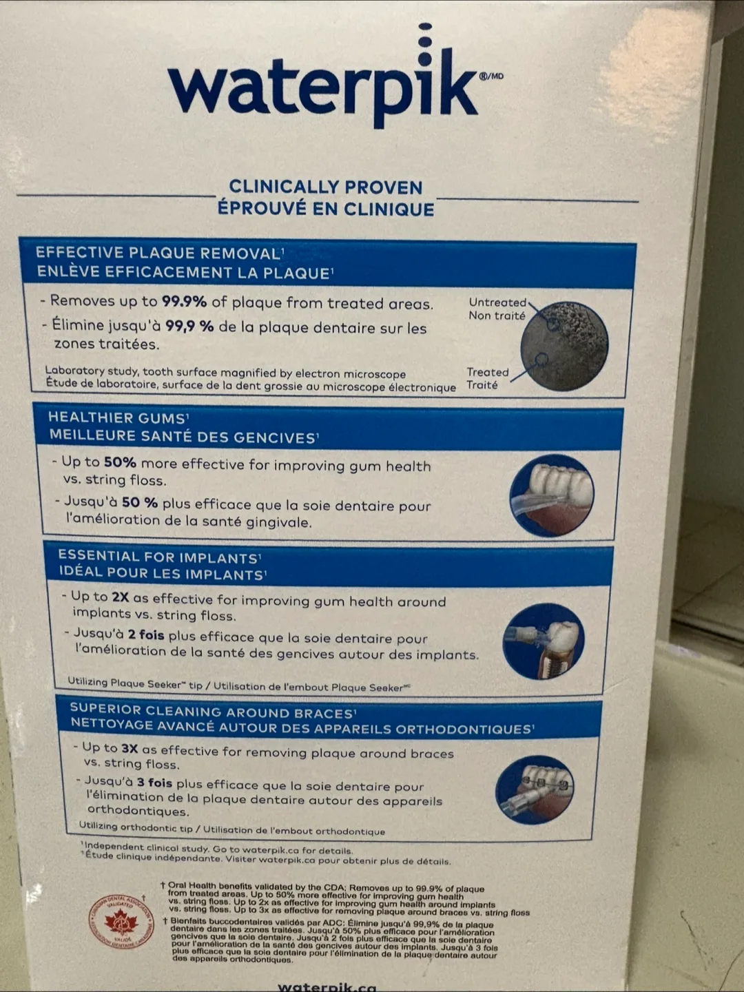 Waterpik Water Flosser *SEE DESCRIPTION image indicator(2)
