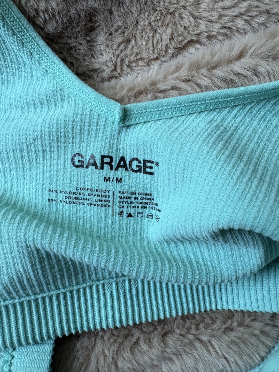 Garage Ribbed Tank Top - photo 4