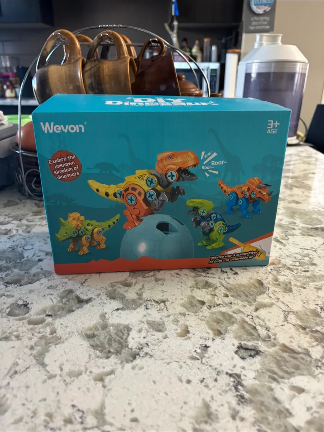 Wevon Dinosaur Toys Set 3+ thumbnail