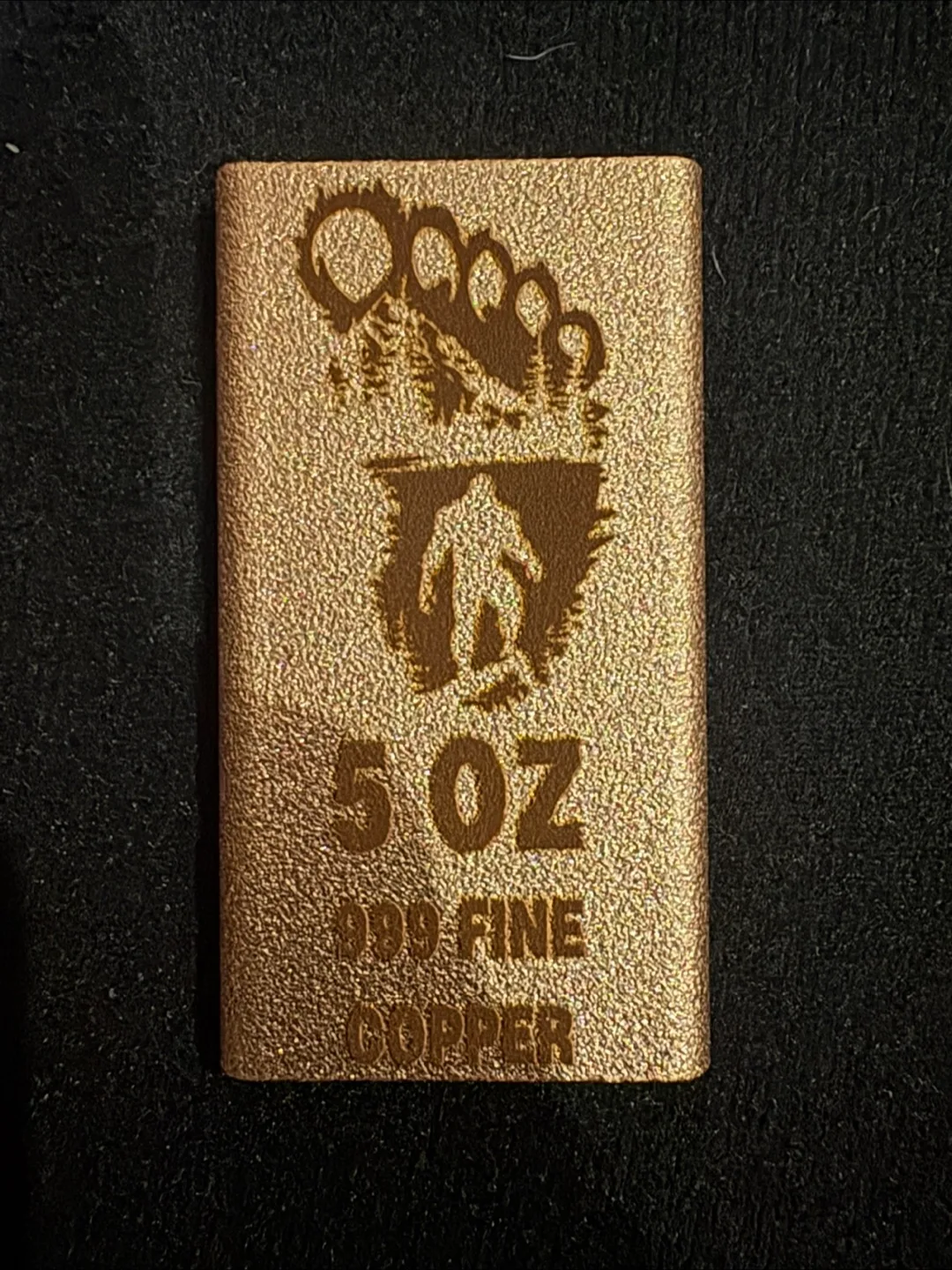 5 OZ .999 Fine Copper Bar thumbnail