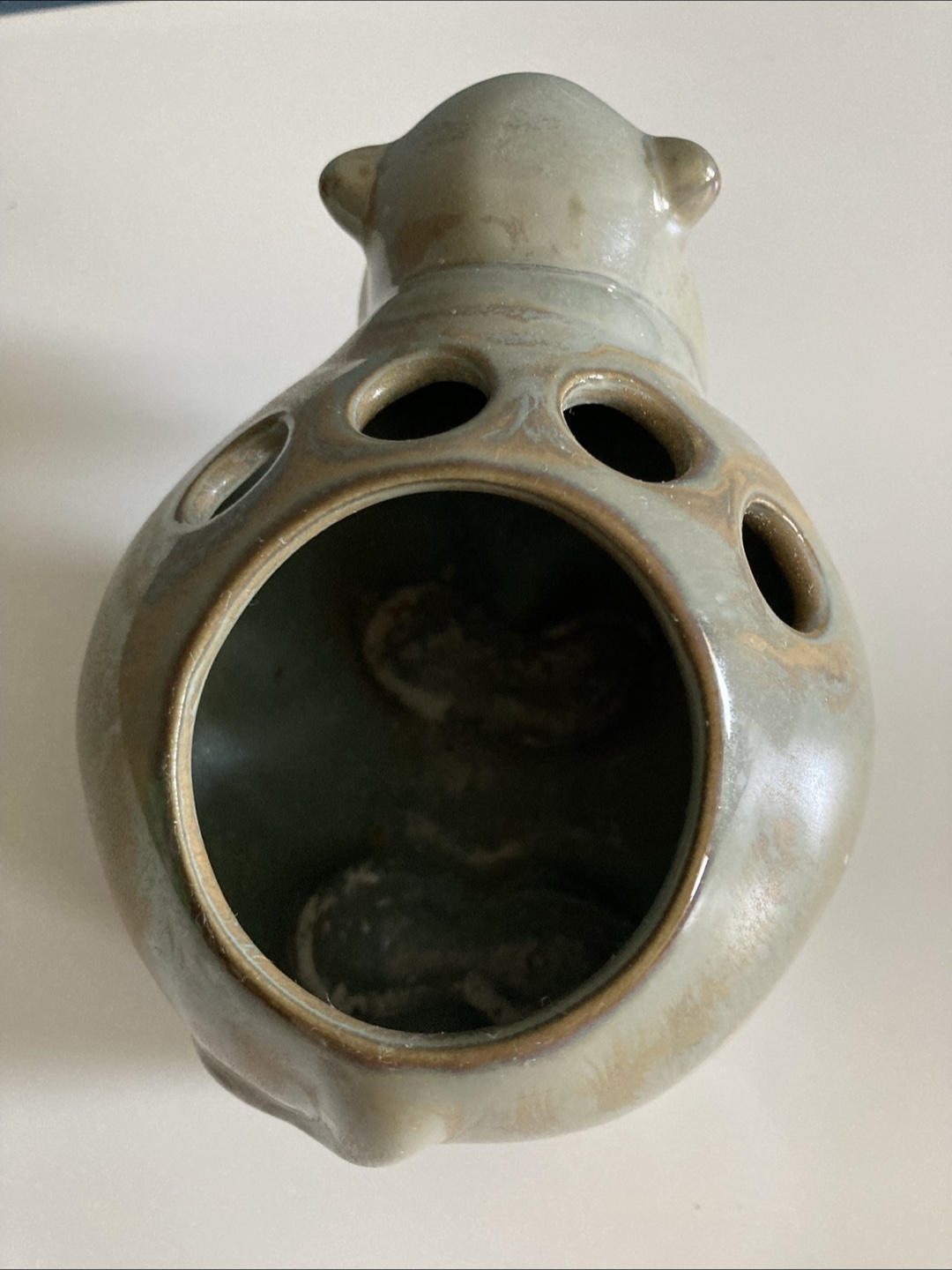 Hippopotamus Toothbrush Holder CERAMIC - photo 3