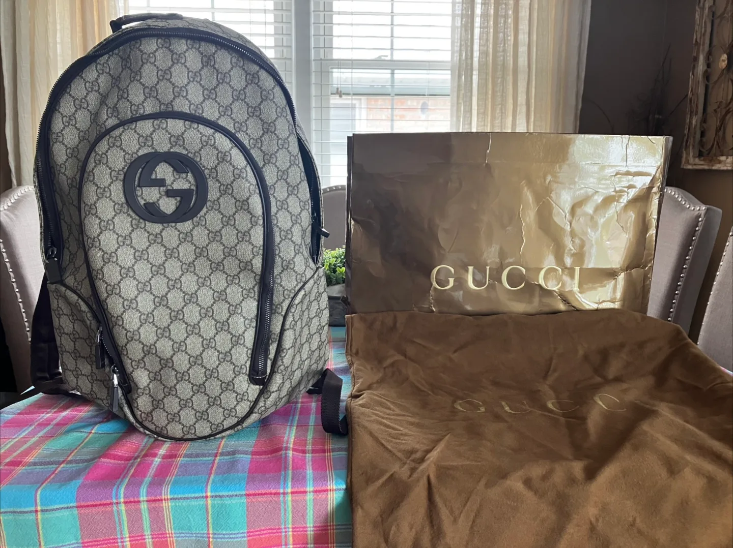 Backpack authentic Gucci thumbnail