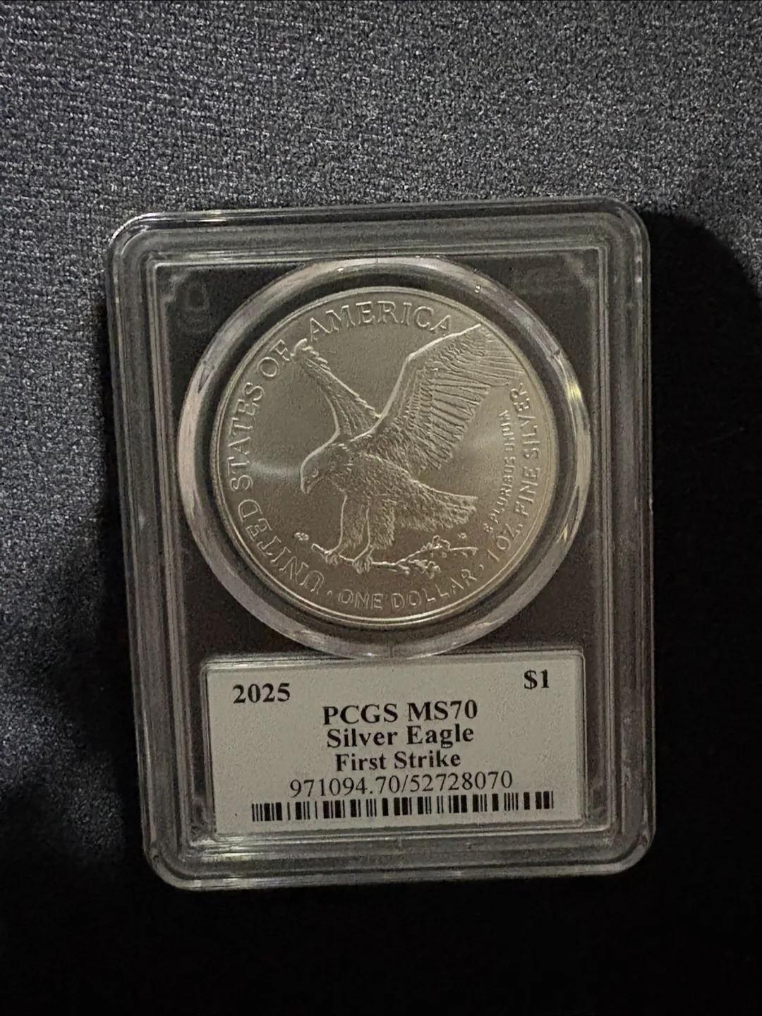 2025 MS70 Silver American Eagle Coin image indicator(2)