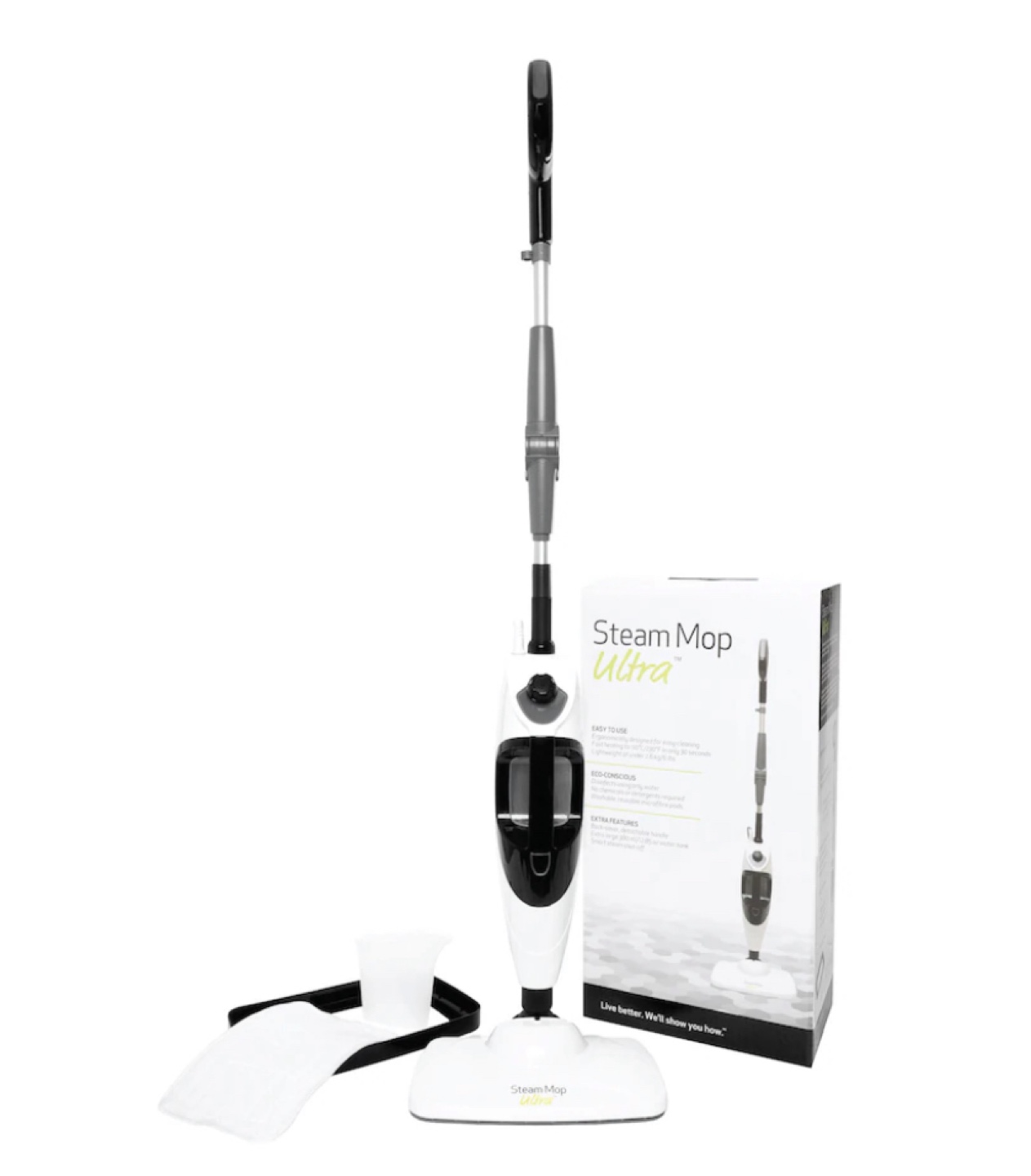 Steam Mop Ultra - Clean Better, Easier, Faster!
