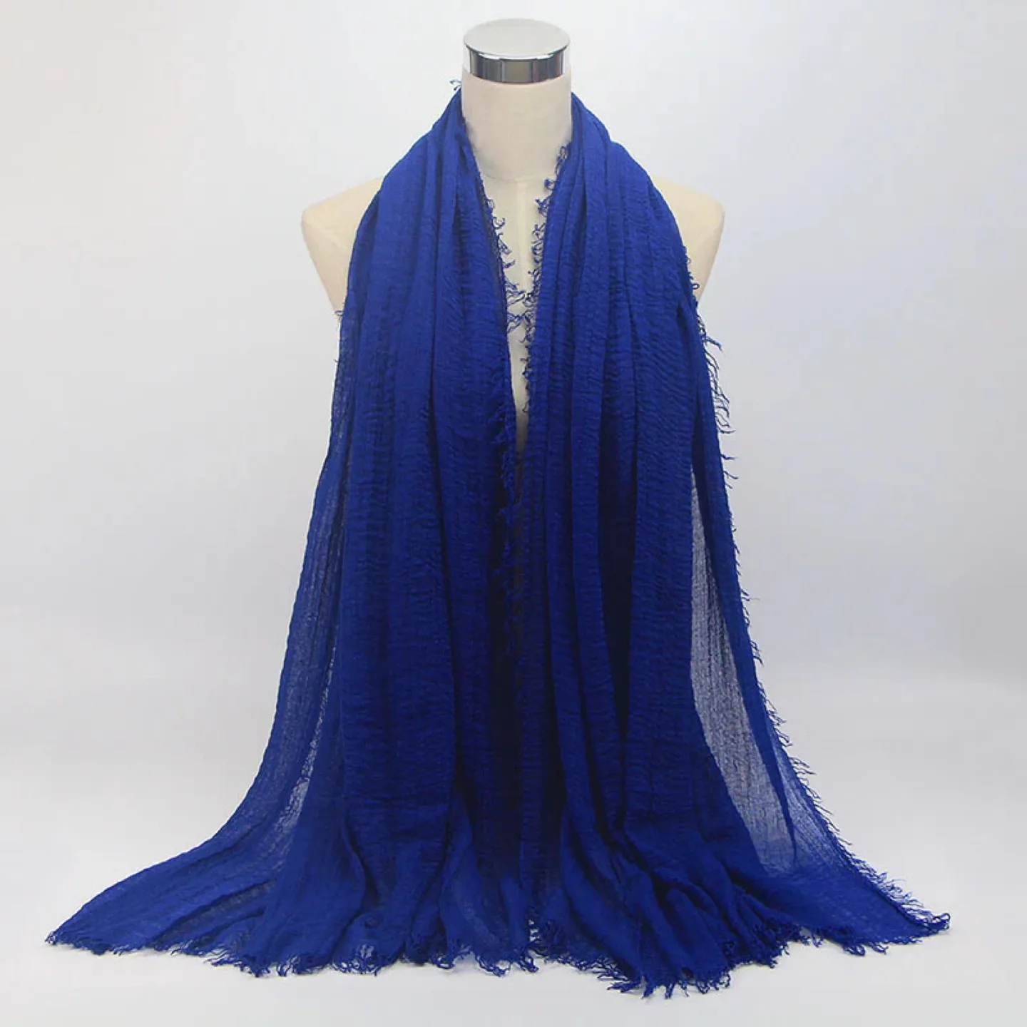 Dark Blue Hijab/Shawl/Scarf thumbnail