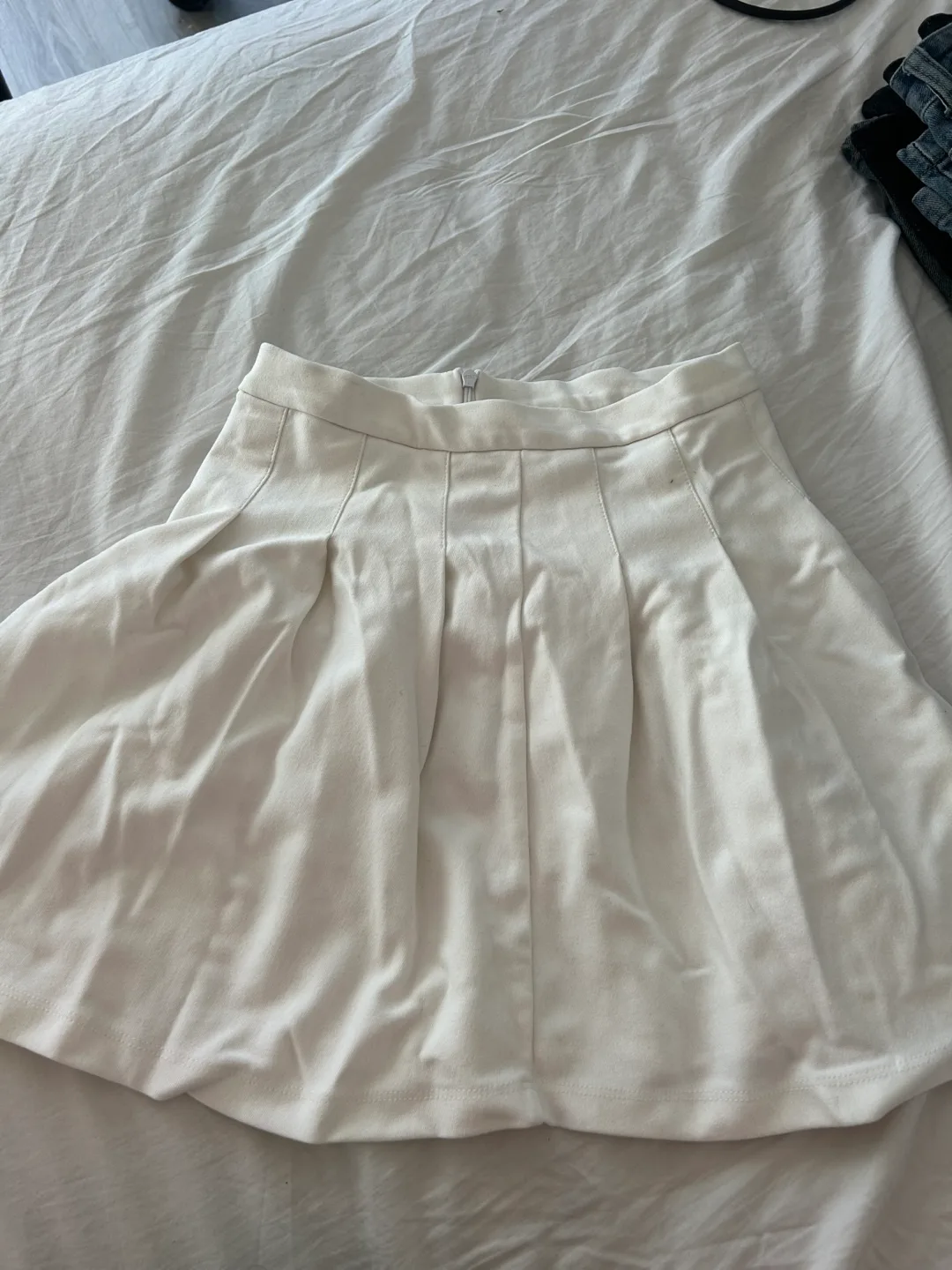 White Mini Skirt thumbnail