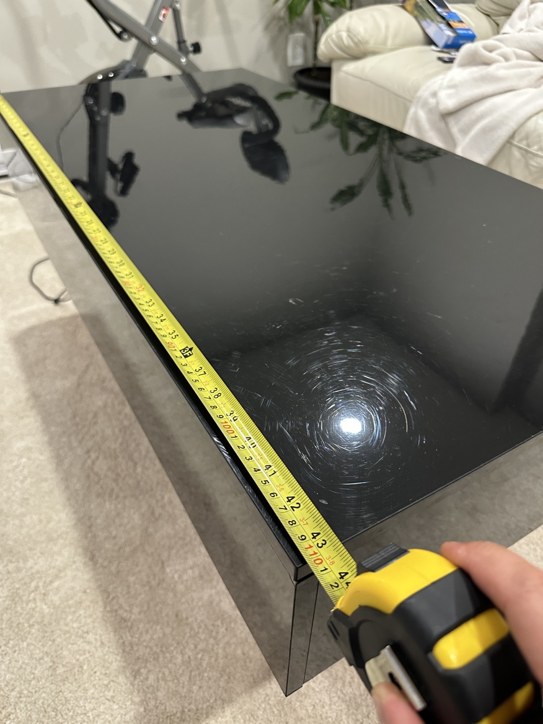 Black Lacquered Coffee Table - photo 5