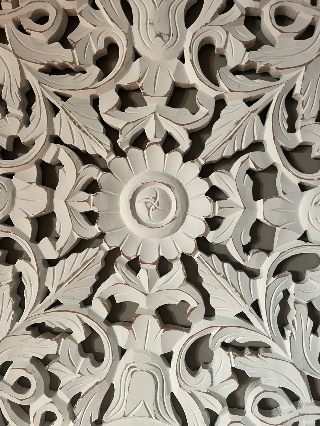 Decorative Carved Wood Wall Art thumbnail