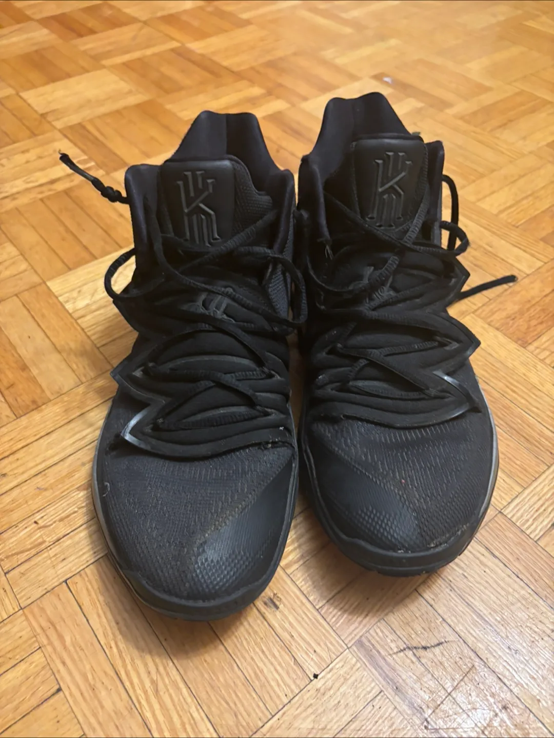 Nike Kyrie 5 Triple Black, US 13 thumbnail
