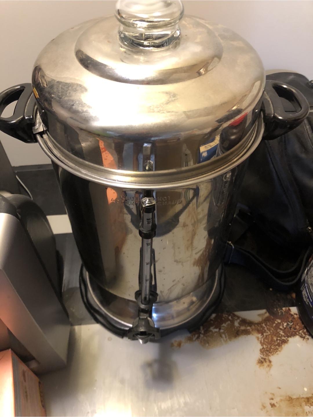 Vintage Stainless Steel Coffee Percolator