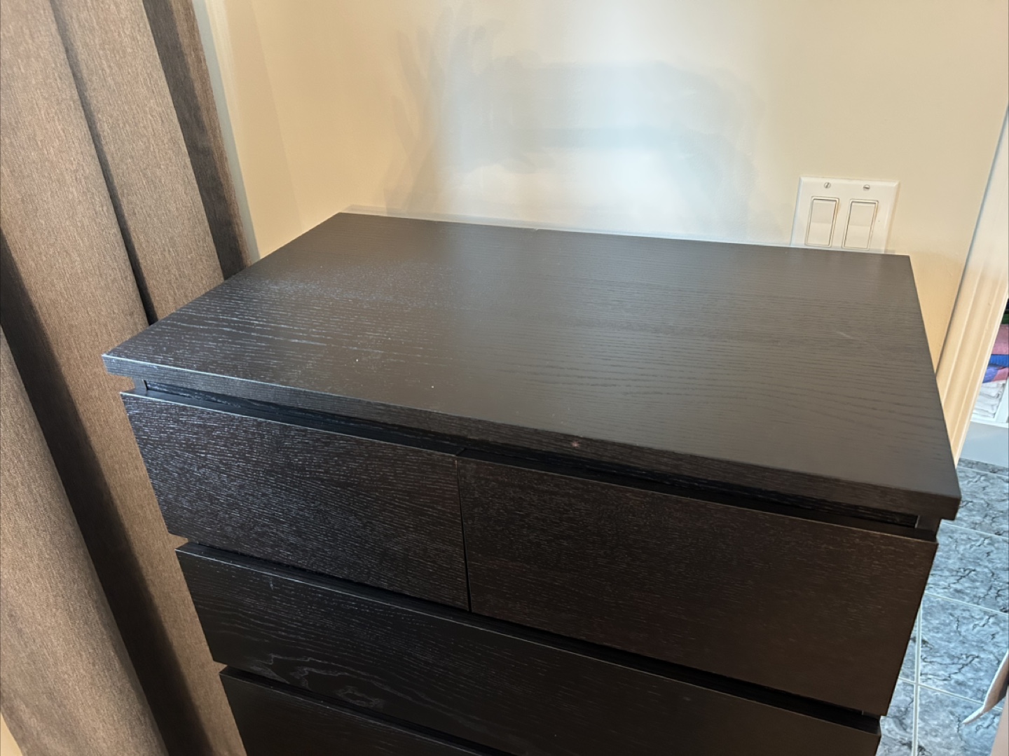 IKEA Hemnes Dresser - Black/Brown - photo 2