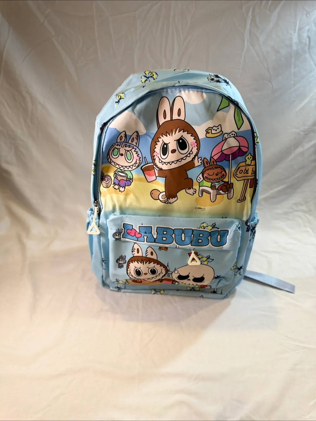 Labubu Backpack - Light Blue thumbnail