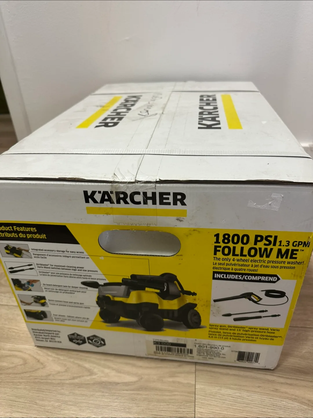 Karcher 1800 PSI 1.3 GPM Electric Pressure Washer image indicator(2)