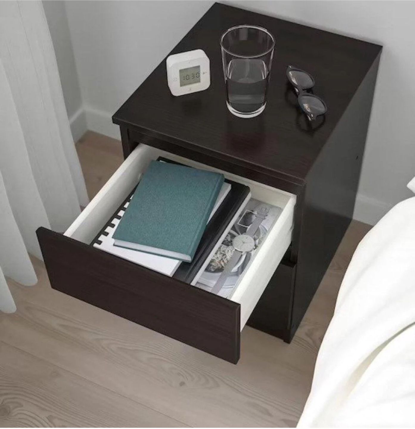 IKEA KULLEN Brown OAK Nightstand - photo 5