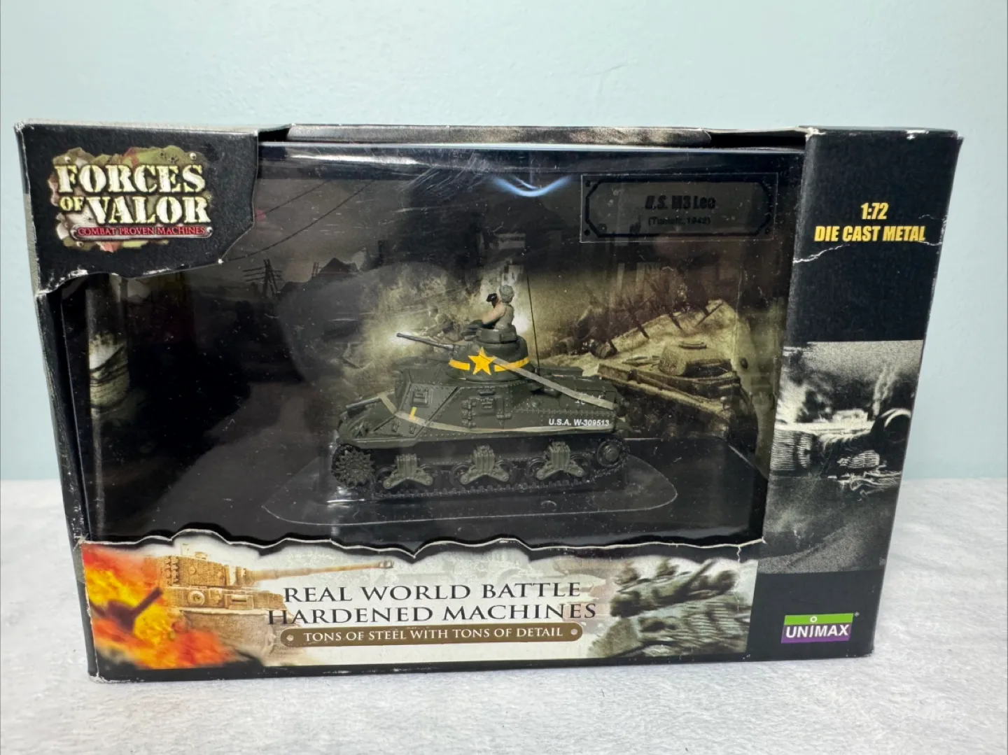 NEW Forces of Valor U.S. M3 Lee Die Cast Metal Tank thumbnail