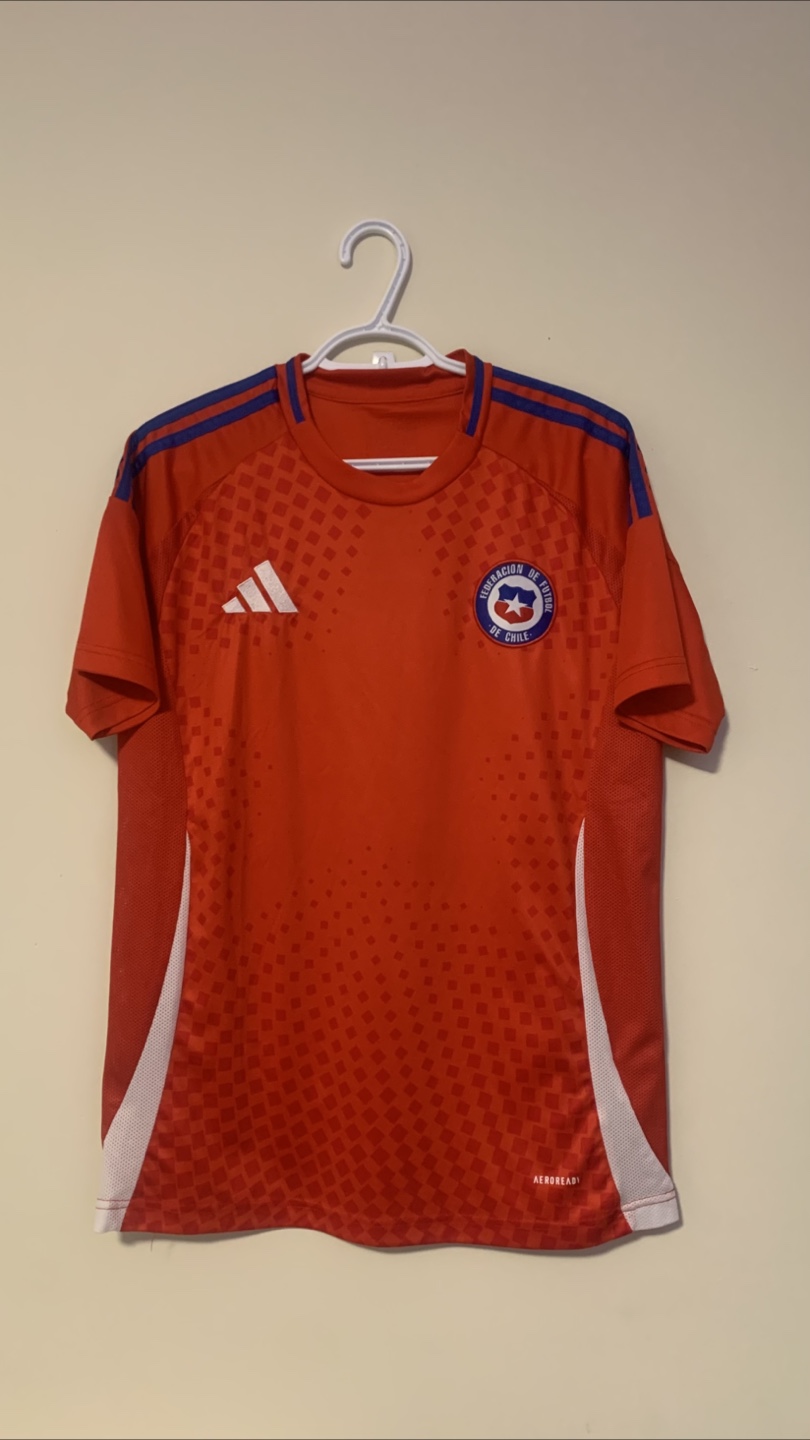 Adidas Chile 2024 Home soccer jersey