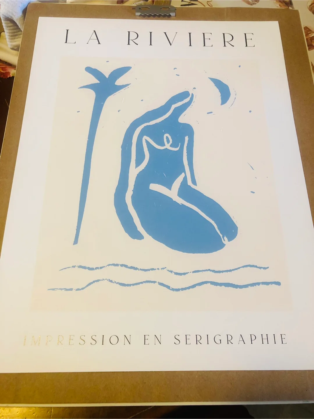 🇨🇦FREE La Riviere Serigraph Print thumbnail