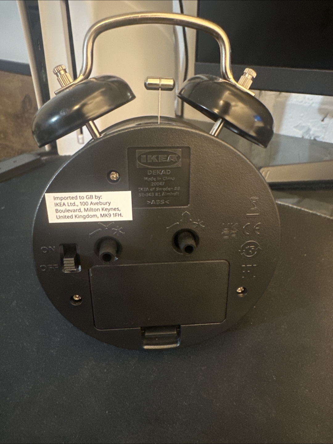 IKEA DEKAD Alarm Clock - Black - photo 2
