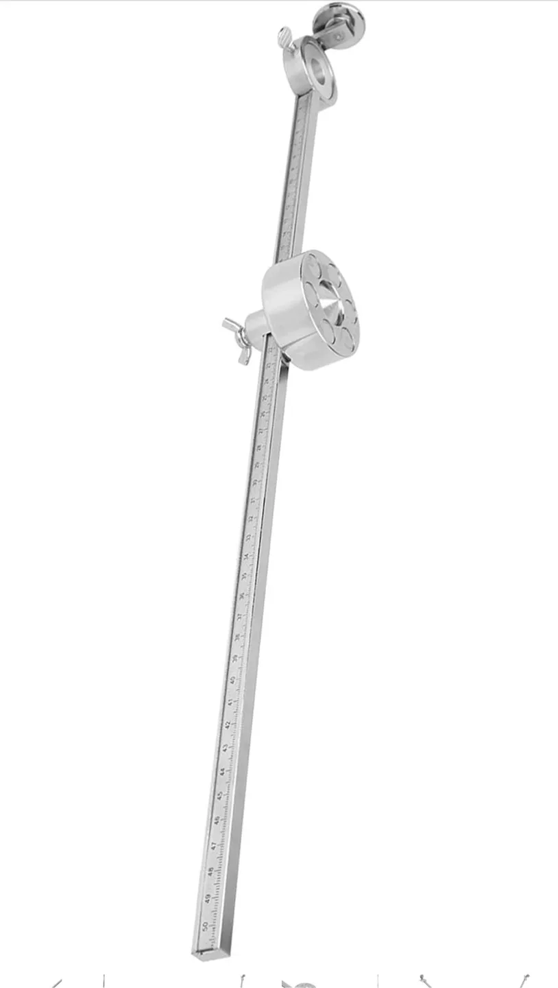 Oxygen Welding Cutting Torch Compass Roller Guide with Ruler image indicator(3)